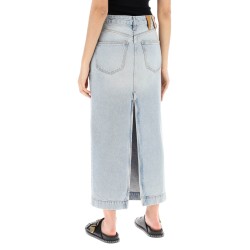 erika's denim midi skirt in