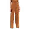 stretch satin cargo pants for men/w