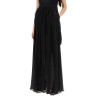 maxi silk chiffon jedy skirt in