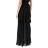 maxi silk chiffon jedy skirt in