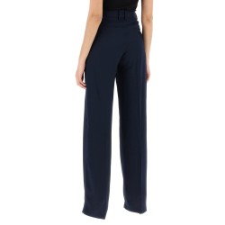 crepe palazzo pants in