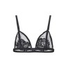 soft cup triangle bra for women