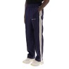 linen joggers with side stripes