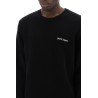 embroidered logo pullover