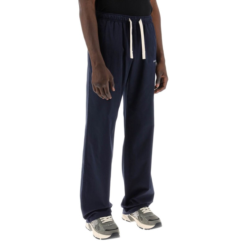 cotton gabardine travel joggers