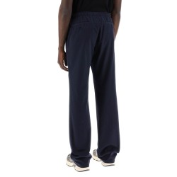 cotton gabardine travel joggers