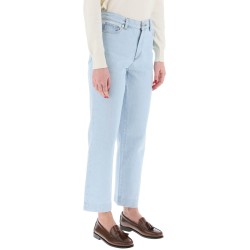 new sailor straight cut cropped jeans