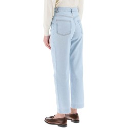 new sailor straight cut cropped jeans