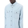 "medusa denim shirt