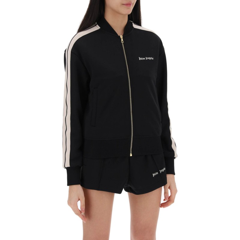 track sweatshirt with contrast bands