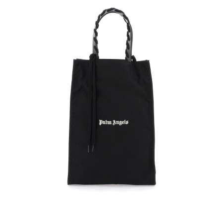 embroidered logo tote bag with