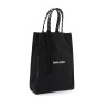 embroidered logo tote bag with