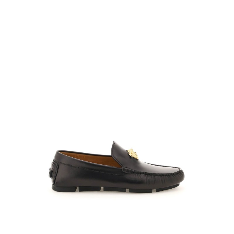 la medusa leather loafers