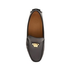 la medusa leather loafers