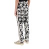 joggers with palms print