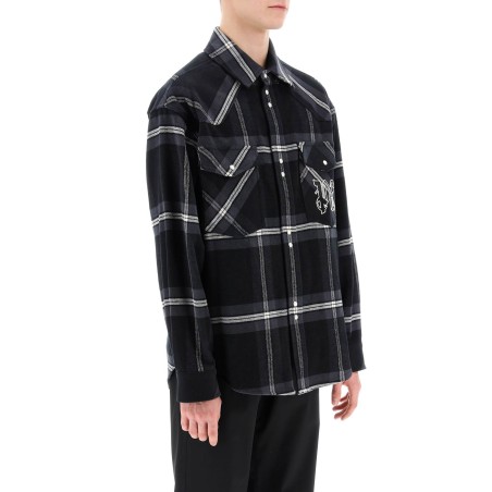 check flannel overshirt