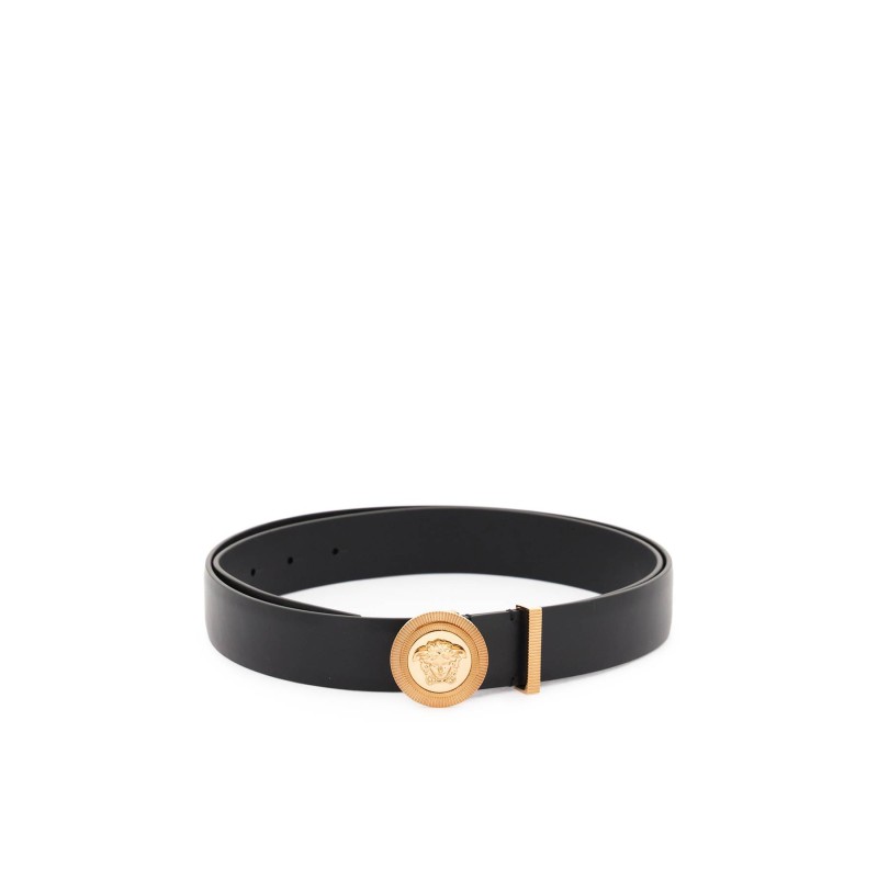 medusa biggie leather belt