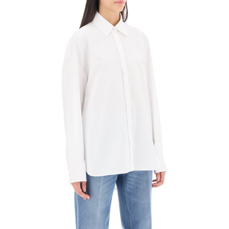 oversized poplin shirt