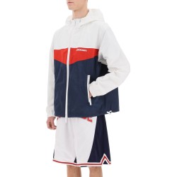 color block windbreaker jacket