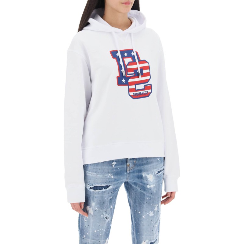 cool fit hoodie with graphic print