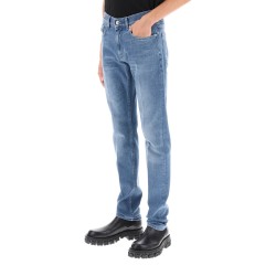 stretch denim slim fit jeans