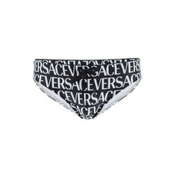 versace allover swim briefs