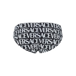 versace allover swim briefs