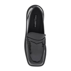 patent leather mocassins