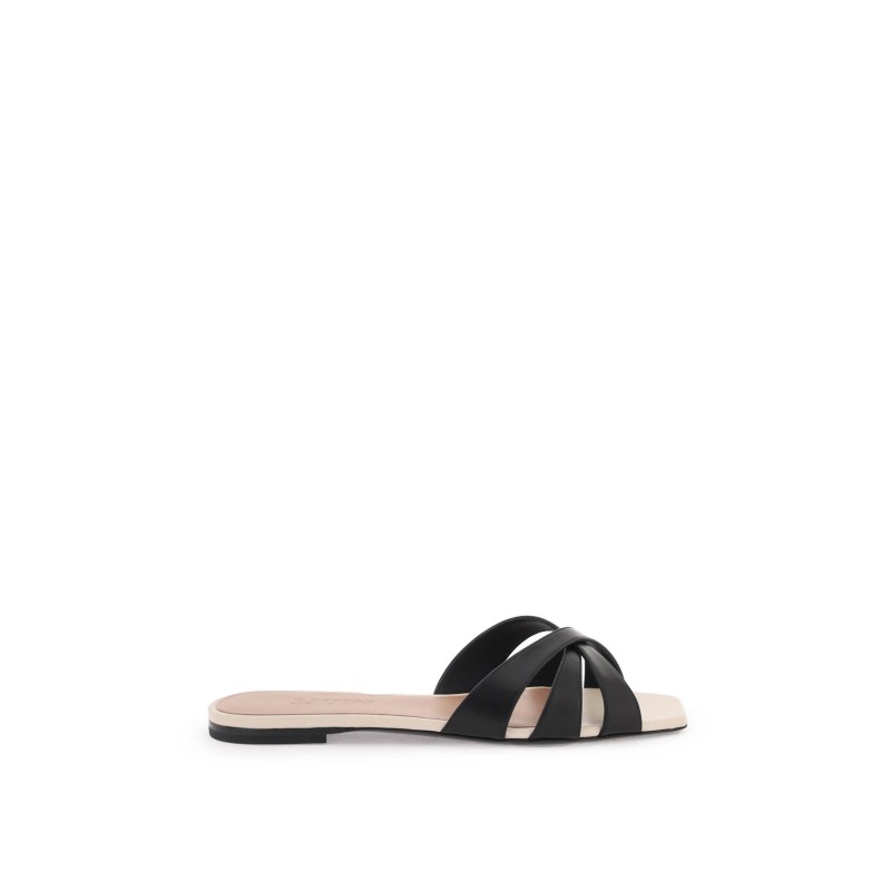 "nerea cross-strap slide