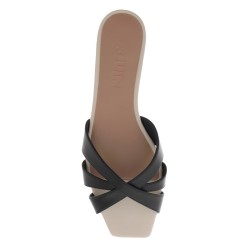 "nerea cross-strap slide