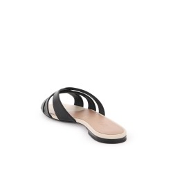 "nerea cross-strap slide