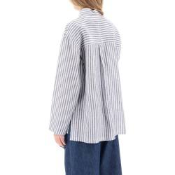 "striped linen shirt from renania