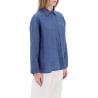 kasia linen shirt in canvas fabric