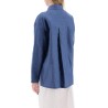 kasia linen shirt in canvas fabric