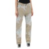 "floral jacquard ranch jeans