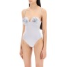 one-piece flower swims