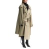 double sleeve trench coat