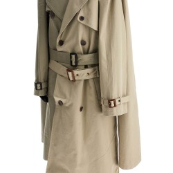 double sleeve trench coat