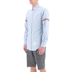 oxford button-down shirt with rwb armbands