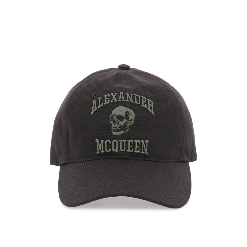 varsity skull baseball cap