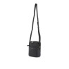 pebble grain leather vertical camera bag