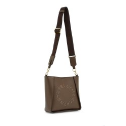 crossbody bag with perforated stella logo