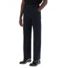 chino pants with logo lettering on the