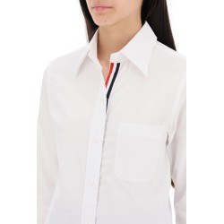 fitted shirt in poplin