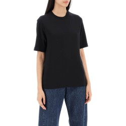 cotton and silk blend t-shirt