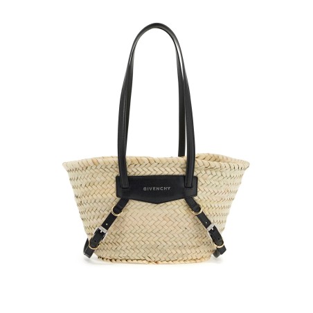 raffia voyou shoulder bag