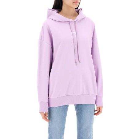 iconic mini heart hooded sweatshirt