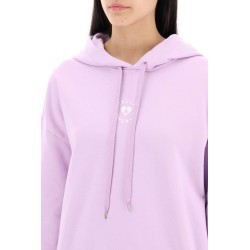 iconic mini heart hooded sweatshirt