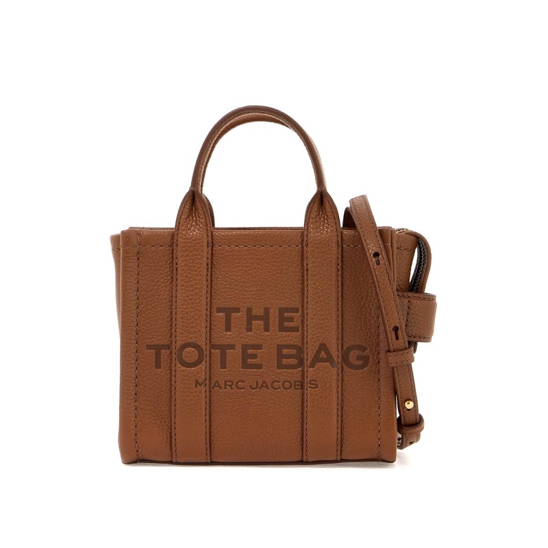 the leather mini tote bag