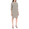 "striped cotton dress with eight